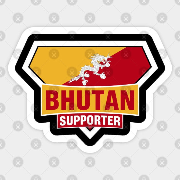 Bhutan Supporter Sticker by ASUPERSTORE